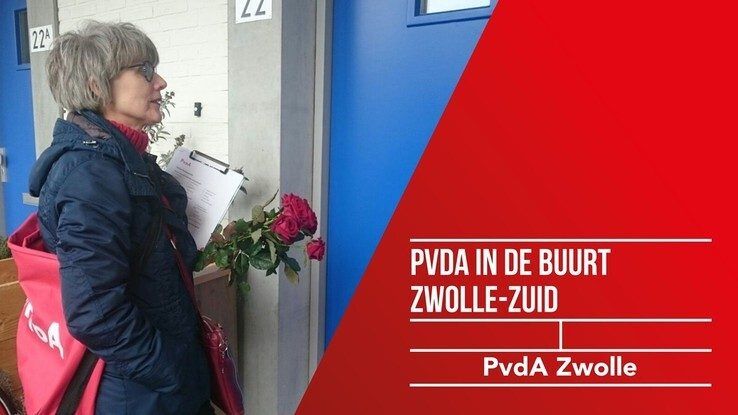 De PvdA-Zwolle op bezoek in Zwolle-Zuid