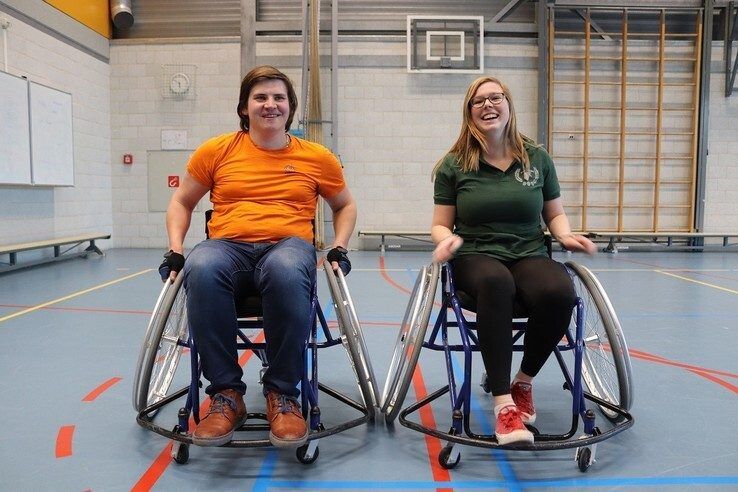 Studenten organiseren rolstoelbasketbaltoernooi in Zwolle - Foto: Mandy Hendriks