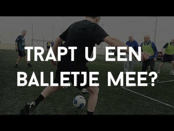 Walking Football Zwolle : Trapt u een balletje mee?
