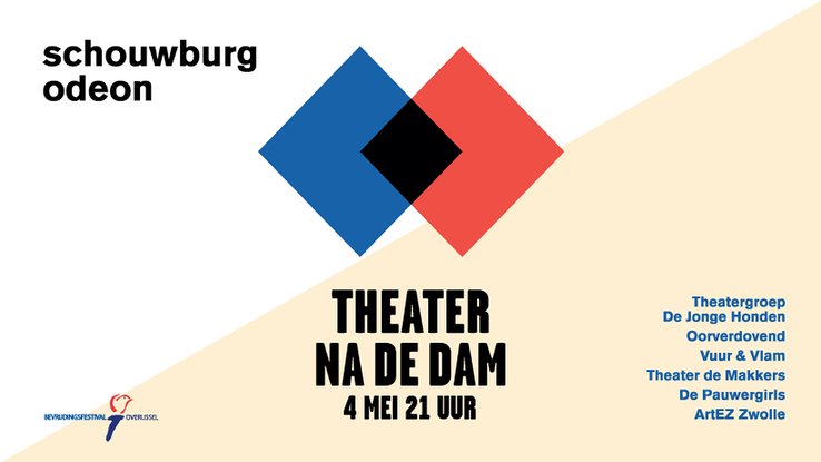 Groot Zwols programma Theater Na de Dam 2018 - Foto: PR