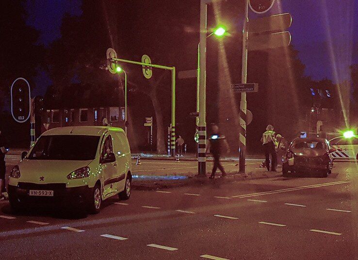 Ongeval op kruising Van Wevelinkhovenstraat