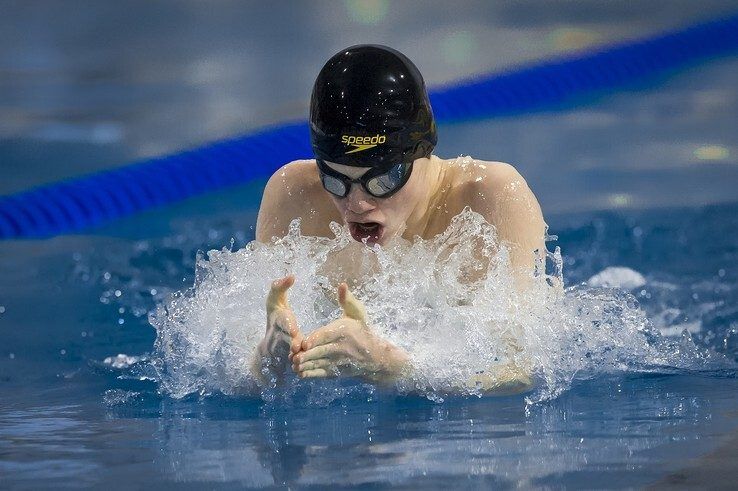 Kylian Heederik uit Zwolle Nederlands Kampioen zwemmen - Foto: Ingezonden foto