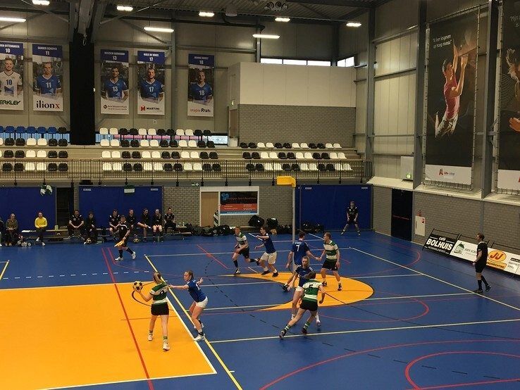 Korfballers Sparta Zwolle spelen zeer matige wedstrijd en zijn koploper af - Foto: Ingezonden foto