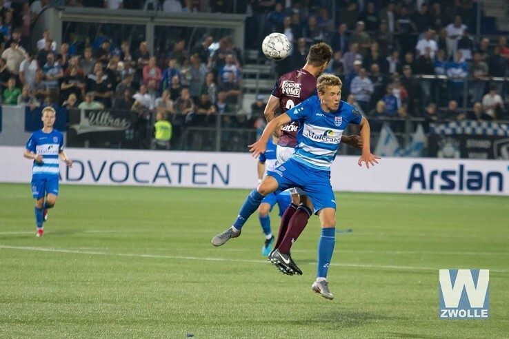 PEC Zwolle begint met een nederlaag aan nieuw seizoen - Foto: Wouter Steenbergen