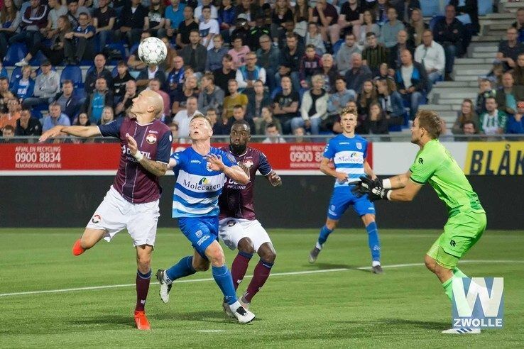 PEC Zwolle begint met een nederlaag aan nieuw seizoen - Foto: Wouter Steenbergen