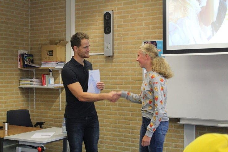 38 leerlingen Greijdanus Zwolle behalen diploma ondernemerschap - Foto: Ingezonden foto