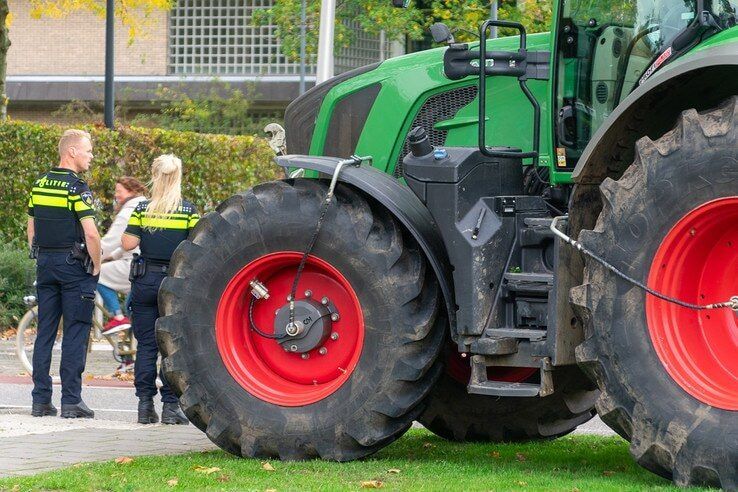 Wederom boerenprotest in Zwolle - Foto: Peter Denekamp