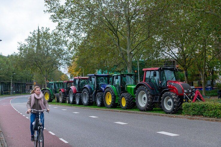 Wederom boerenprotest in Zwolle - Foto: Peter Denekamp