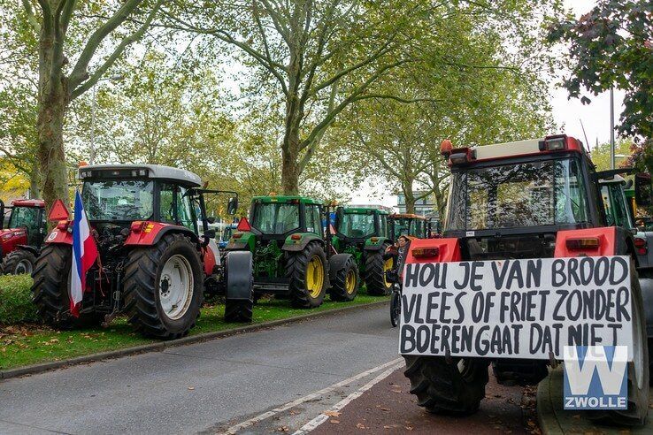 Boerenprotest Zwolle niet zonder resultaat voor agrariërs Overijssel - Foto: Peter Denekamp