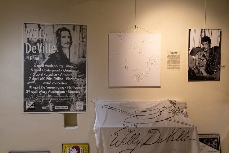 Expositie Willy DeVille in Herman Brood museum - Foto: Peter Denekamp