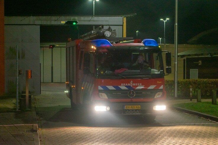 Kleine celbrand in PI Zwolle - Foto: Peter Denekamp