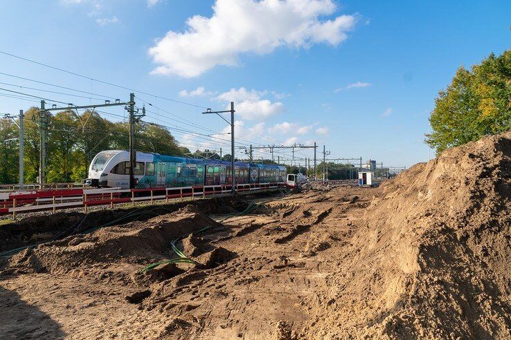 Verbreding spoorviaduct Hortensiastraat begonnen - Foto: Peter Denekamp