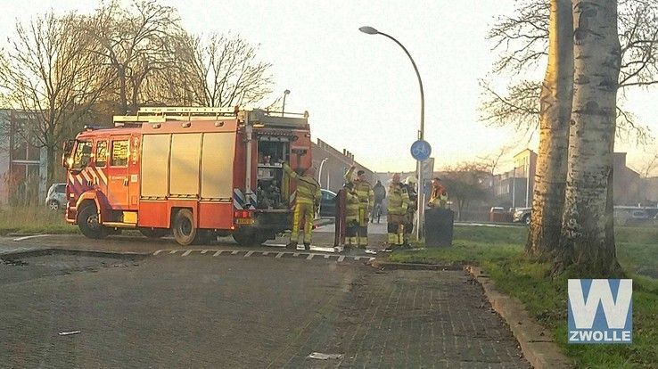 Brandweer Zwolle al druk met kleine brandjes rond oud en nieuw - Foto: Pim Haarsma