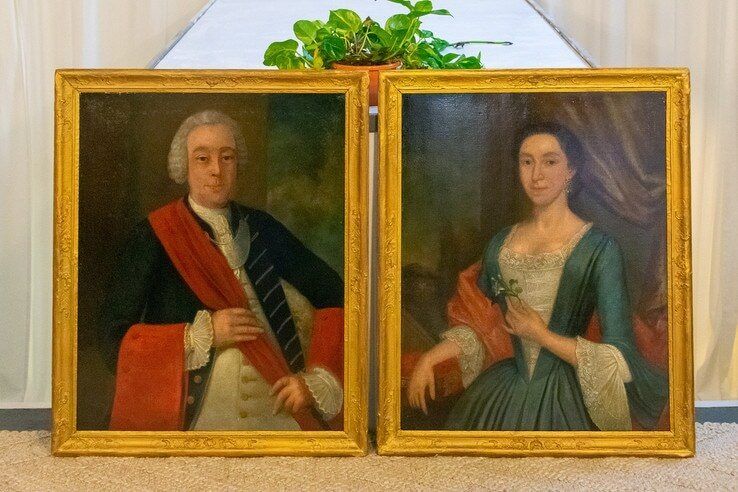 Portretten van Johanna Maria van Sonsbeeck en haar man zijn weer thuis - Foto: Peter Denekamp