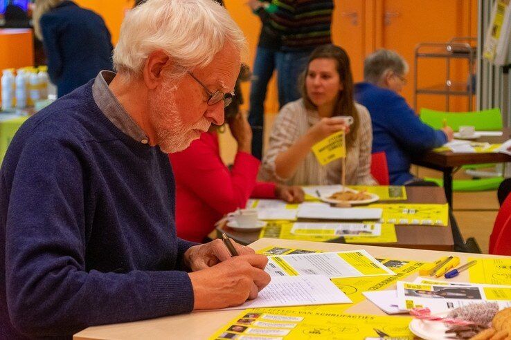 Amnesty’s Schrijfactie Write for Rights in Stadkamer - Foto: Peter Denekamp