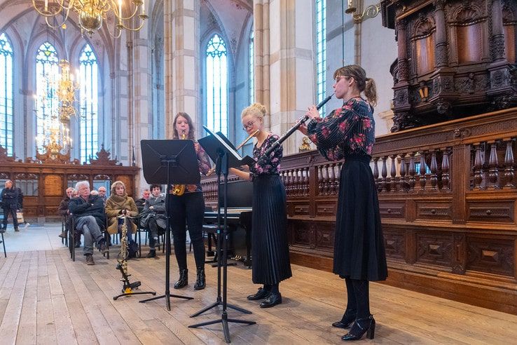 “Geslaagde warming-up voor ArtEZ Chamber Music Sessions in Grote Kerk” - Foto: Peter Denekamp