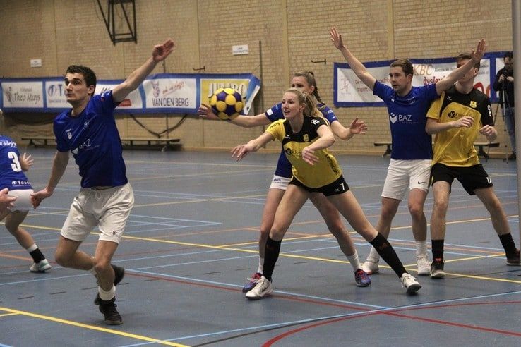 Korfballers Sparta Zwolle kunnen niet stunten tegen Dalto - Foto: Irene van Oostrum
