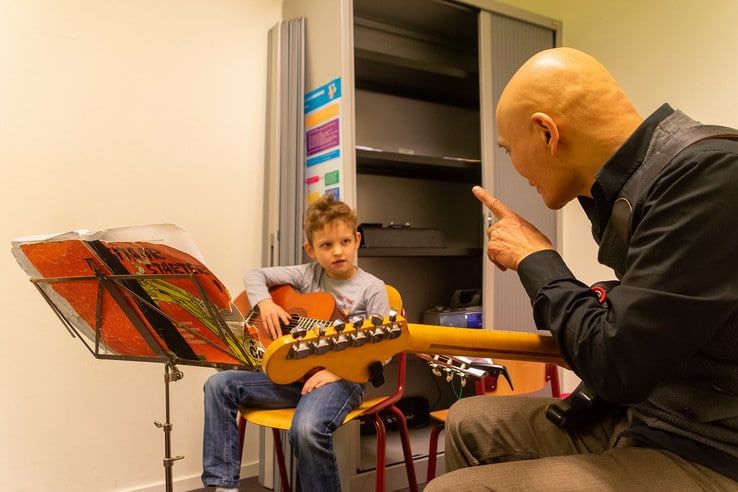 Gratis proeflessen tijdens open dag Muziekschool Zwolle - Foto: Peter Denekamp