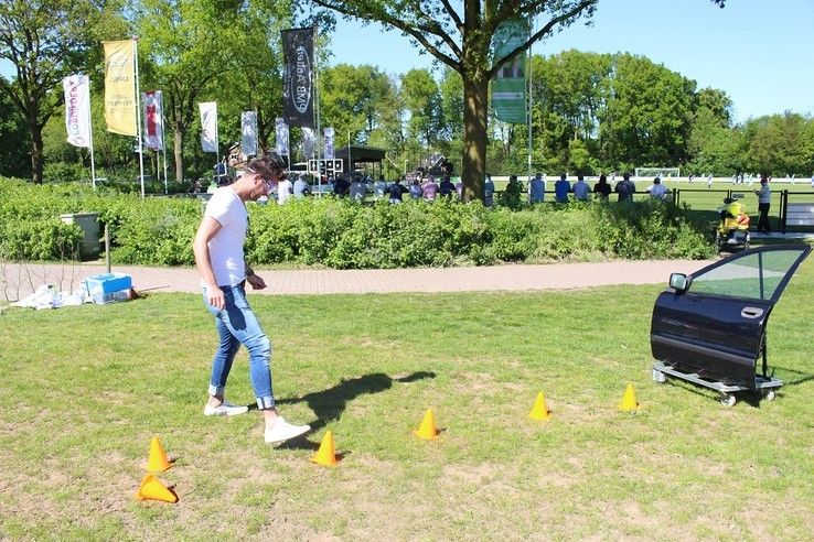 Bezoekers van Open Peppercup in Zwolle ervaren gevaren rijden onder invloed - Foto: Ingezonden foto