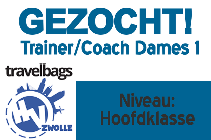 Einde samenwerking HV Zwolle en hoofdtrainer Herman Dalbke - Foto: Ingezonden foto