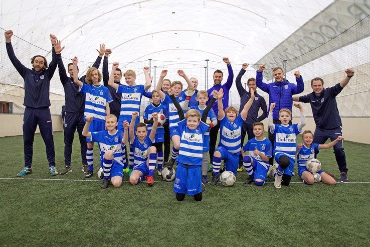 PEC Zwolle United met voetbalplezier voor kinderen met autisme - Foto: Theo Smits