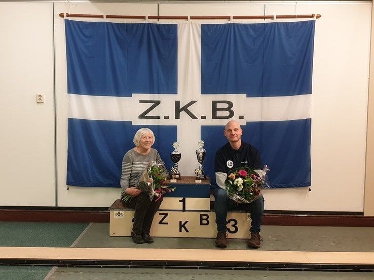Bakker en Bos wederom de Zwolse kampioenen kegelen - Foto: Ingezonden foto