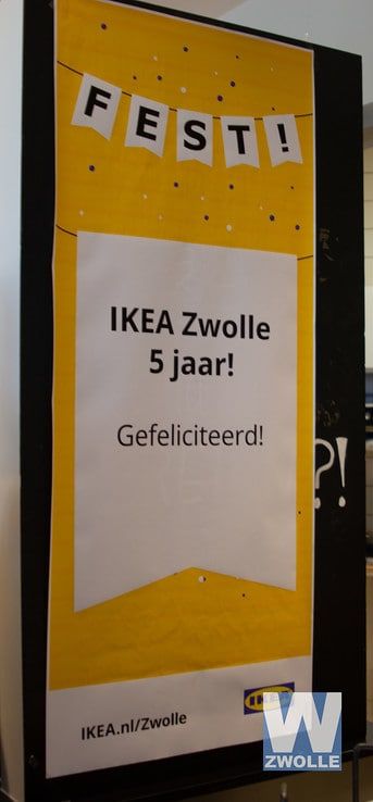 IKEA Zwolle viert vijfjarig bestaan - Foto: Pamela van der Zee