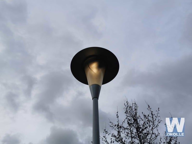 Tijdelijk extra verlichting bij Park de Wezenlanden - Foto: Gerrit-Jan Mondria