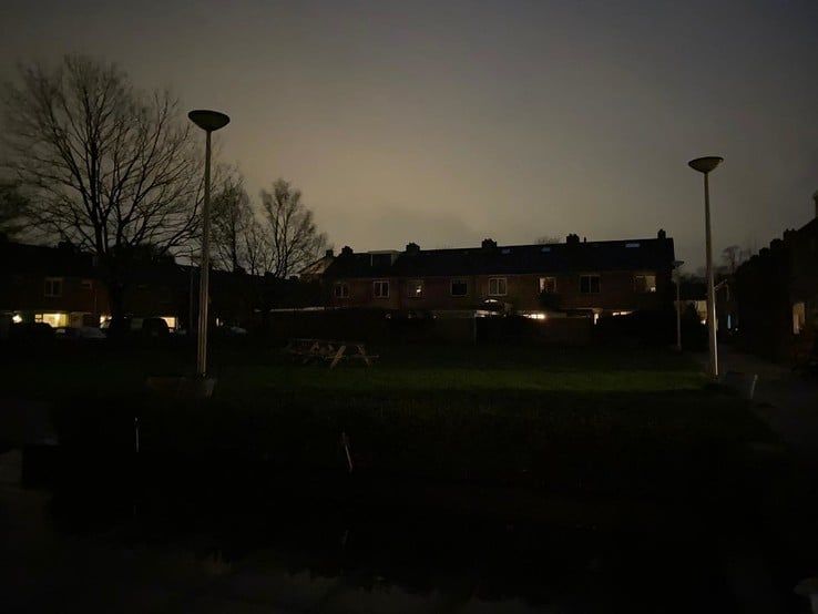 Wederom geen straatverlichting in delen van Zwolle - Foto: Peter Maat