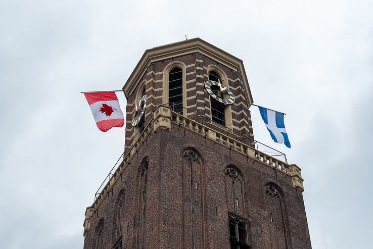 Sobere herdenking Bevrijdingsdag Zwolle - Foto: Peter Denekamp