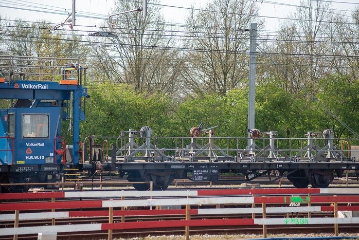 Coronacrisis zorgt voor vertraging spoorklus bij station Zwolle - Foto: Peter Denekamp