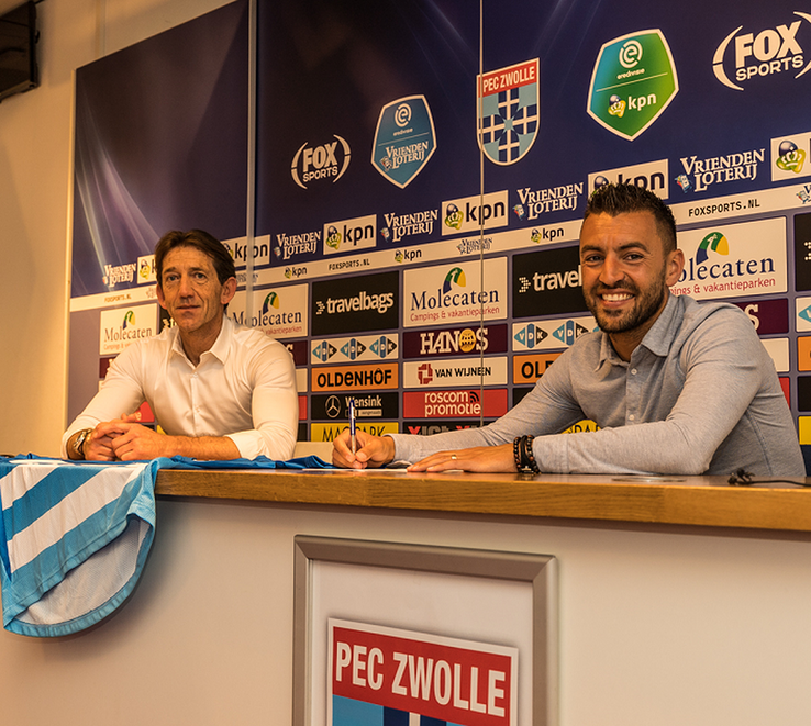 Bram van Polen blijft PEC Zwolle trouw - Foto: Ingezonden foto