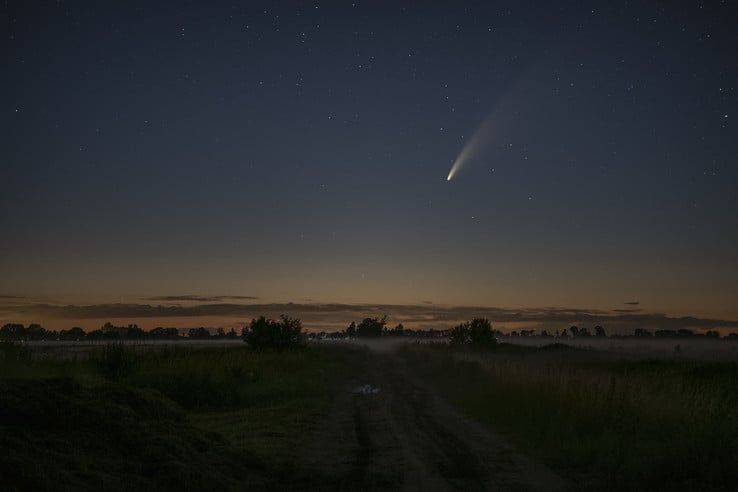 Komeet NEOWISE - Foto: Geertjan Kuper