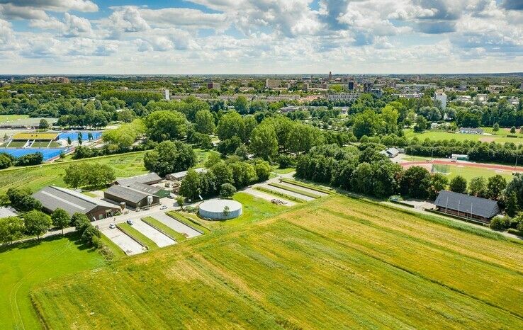 Luchtfoto van Dijklanden. - Foto: Gemeente Zwolle