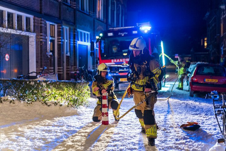 Kleioven vat vlam in Jenaplanschool in Assendorp - Foto: Peter Denekamp