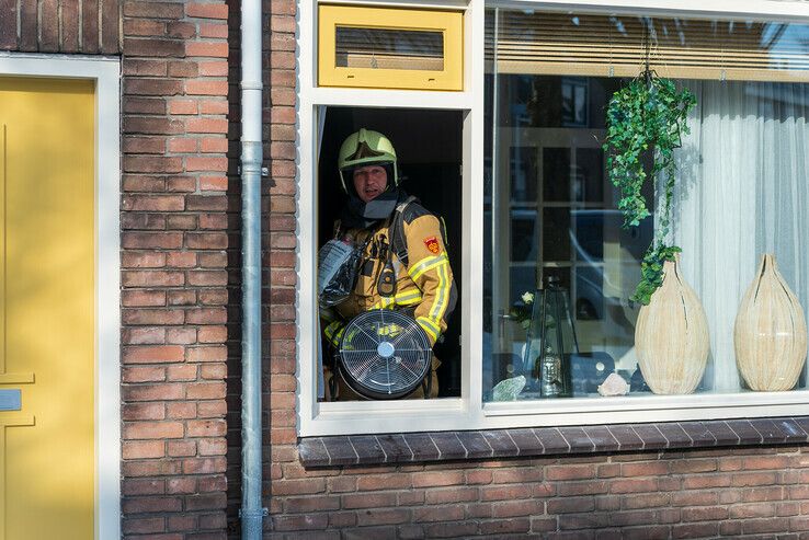 Vergeten pannetje op vuur laat brandweer uitrukken naar Diezerpoort - Foto: Peter Denekamp