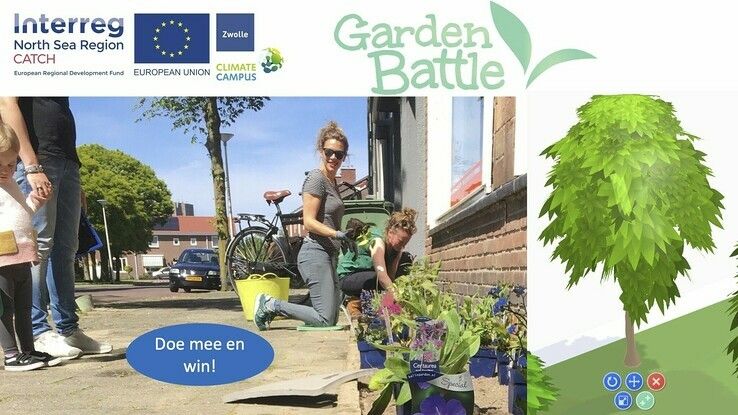 Garden Battle pioniers gezocht in Stadshagen en Wipstrik - Foto: Ingezonden foto