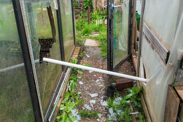 Vandalen houden huis in Aa-tuinen: ‘Dit is onacceptabel’ - Foto: Peter Denekamp