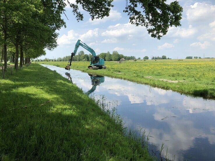 Waterschap start met maaien waterbodems en oevers - Foto: WDODelta