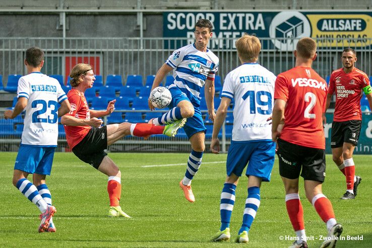 PEC Zwolle – Helmond Sport: PEC haalt winst voornamelijk uit kansen in tweede helft