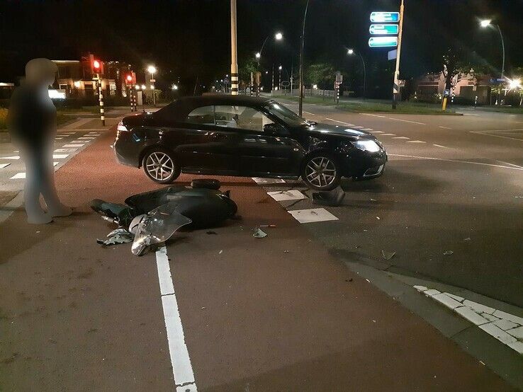 Politie Zwolle zoekt getuige verkeersongeval kruising Pannekoekendijk / Katerdijk - Foto: Politie Zwolle