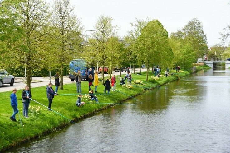 Visles op Obadjaschool in Zwolle - Foto: Sportvisserij Nederland