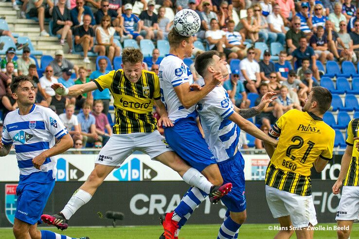 Energiek PEC Zwolle verliest nipt