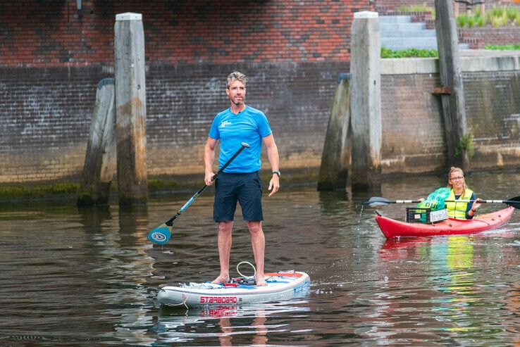 Plastic Soup Surfer supt 300 kilometer via Zwolle naar Den Haag - Foto: Peter Denekamp