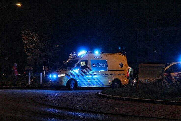 Ongeval tussen scooter en auto op de Mastenbroekerallee - Foto: Ingezonden foto