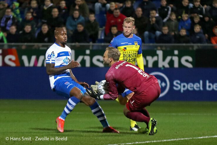PEC Zwolle verliest van Cambuur
