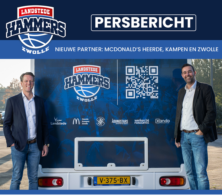 Landstede Hammers bindt McDonald’s Heerde, Kampen en Zwolle als nieuwe Partner van de Toekomst - Foto: Landstede Hammers