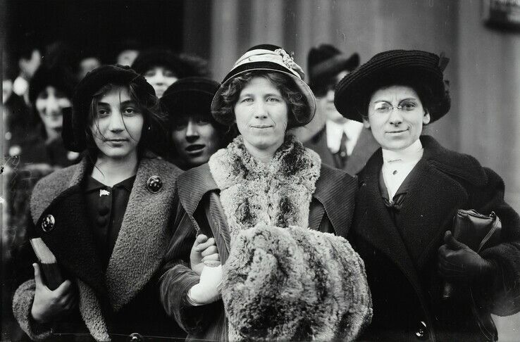 Vrouwenkiesrechtactivistes - Foto: Unsplash Library of Congress