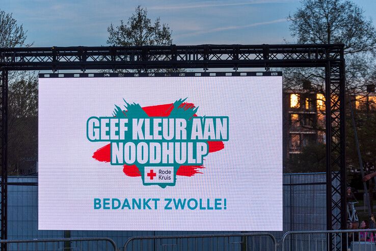 Twintigduizend mensen krijgen noodhulp dankzij Zwolle Kleurt - Foto: Peter Denekamp