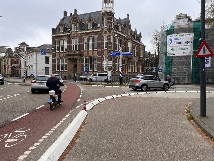 Zwolle verbetert splitsing Burgemeester Van Roijensingel – Stationsweg - Foto: Gemeente Zwolle